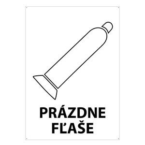 Prázdne fľaše, plast 2mm s dierkami -148x210mm