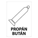 Propán-bután, plast 2mm s dierkami -148x210mm