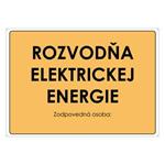 Rozvodňa elektrickej energie, plast 2mm s dierkami-297x210mm