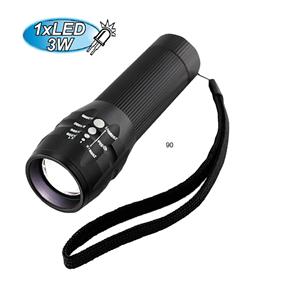 Ručné svietidlo Lix - čierna