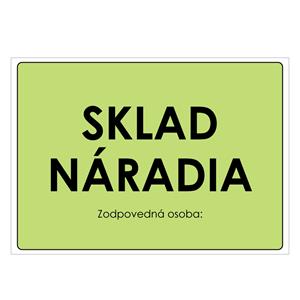 Sklad náradia, plast 1mm 297x210mm