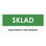 Sklad, zelená, plast 1mm,190x90mm