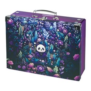 Skladací školský kufrík Jungle Panda
