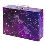 Skladací školský kufrík Unicorn Universe