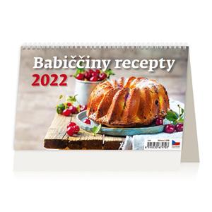 Stolový kalendár 2022 - Babičkinej recepty