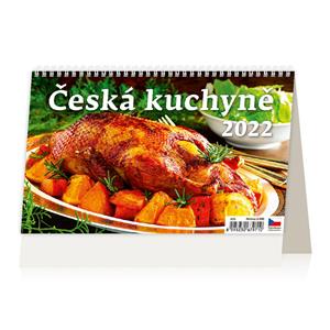 Stolový kalendár 2022 - Česká kuchyne