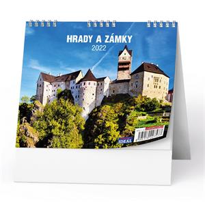 Stolový kalendár 2022 IDEÁL - Hrady a zámky