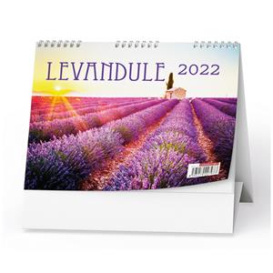 Stolový kalendár 2022 Levanduľa
