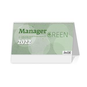 Stolový kalendár 2022 - Manager Green