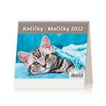Stolový kalendár 2022 - MiniMax Mačičky-Mačičky