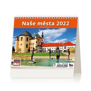 Stolový kalendár 2022 - MiniMax Naše mestá