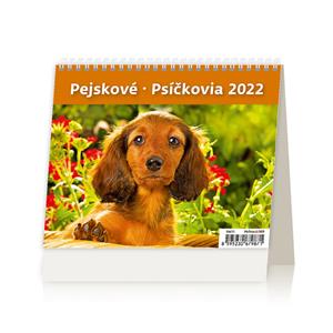 Stolový kalendár 2022 - MiniMax Pejskové-Psíčkovia