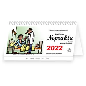 Stolový kalendár 2022 - Neprakta