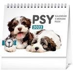 Stolový kalendár 2022 Psy - s menami psov SK