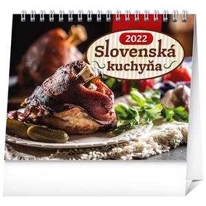 Stolový kalendár 2022 Slovenská kuchyňa SK