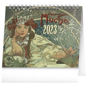 Stolový kalendár 2023 Alfons Mucha