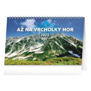 Stolový kalendár 2023 Až na vrcholky hôr