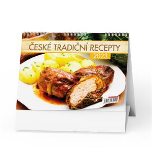 Stolový kalendár 2023 České tradičné recepty