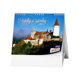 Stolový kalendár 2023 IDEÁL - Hrady a zámky