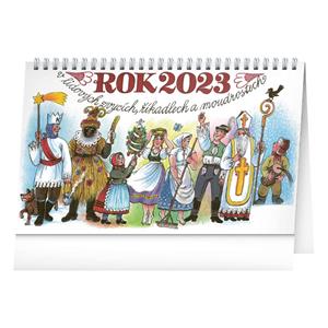 Stolový kalendár 2023 Ľudová príslovia II.