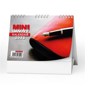 Stolový kalendár 2023 Mini daňový kalendár RED