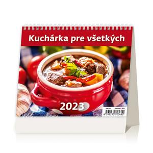 Stolový kalendár 2023 MiniMax - Kuchárka pre všetkých