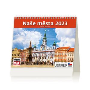 Stolový kalendár 2023 - MiniMax Naše mestá