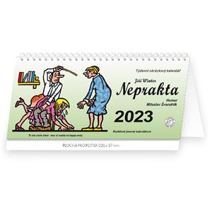 Stolový kalendár 2023 - Neprakta