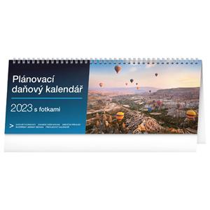 Stolový kalendár 2023 Plánovací daňový s fotkami