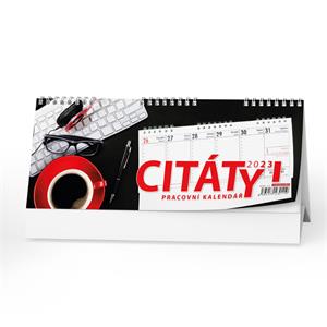Stolový kalendár 2023 pracovný kalendár CITÁTY I