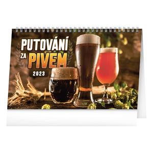 Stolový kalendár 2023 Putovanie za pivom