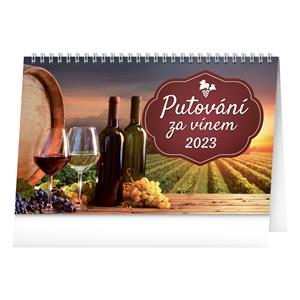 Stolový kalendár 2023 Putovanie za vínom