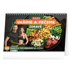 Stolový kalendár 2023 Vríme a pečieme zdravo