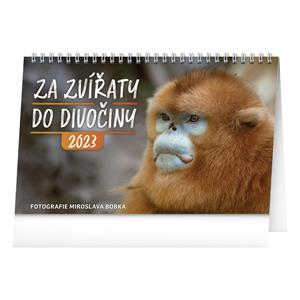 Stolový kalendár 2023 Za zvieratami do divočiny
