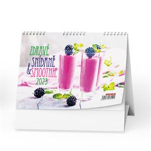 Stolový kalendár 2023 Zdravé raňajky + smoothie