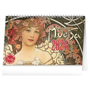 Stolový kalendár 2024 Alfons Mucha