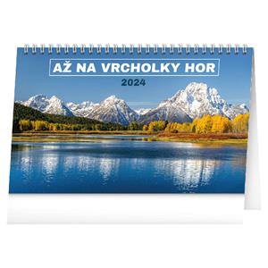Stolový kalendár 2024 Až na vrcholky hôr