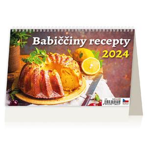 Stolový kalendár 2024 - Babičkinej recepty