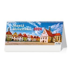 Stolový kalendár 2024 - Mestá Slovenska