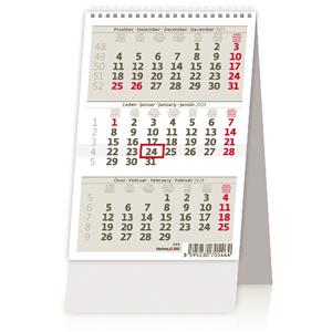 Stolový kalendár 2024 - MINI trojmesačný kalendá
