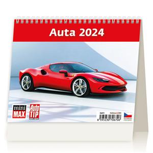 Stolový kalendár 2024 - MiniMax Autá