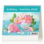 Stolový kalendár 2024 - MiniMax Kvety