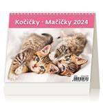 Stolový kalendár 2024 - MiniMax Mačičky-Mačičky