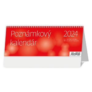 Stolový kalendár 2024 - Poznámkový kalendár office