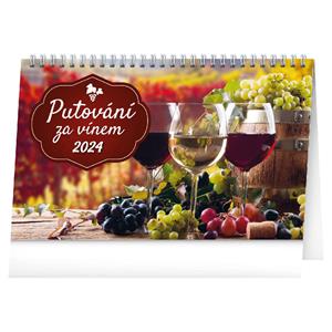 Stolový kalendár 2024 Putovanie za vínom