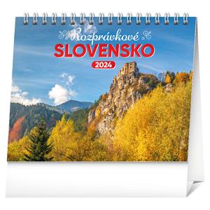 Stolový kalendár 2024 Rozprávkové Slovensko SK