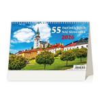 Stolový kalendár 2026 - 55 turistických NAJ Slovenska
