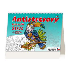 Stolový kalendár 2026 - Antistresový pracovný
