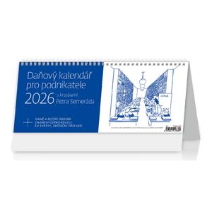 Stolový kalendár 2026 - Daňový kalendár pre podnikateľov