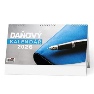 Stolový kalendár 2026 Daňový kalendár
